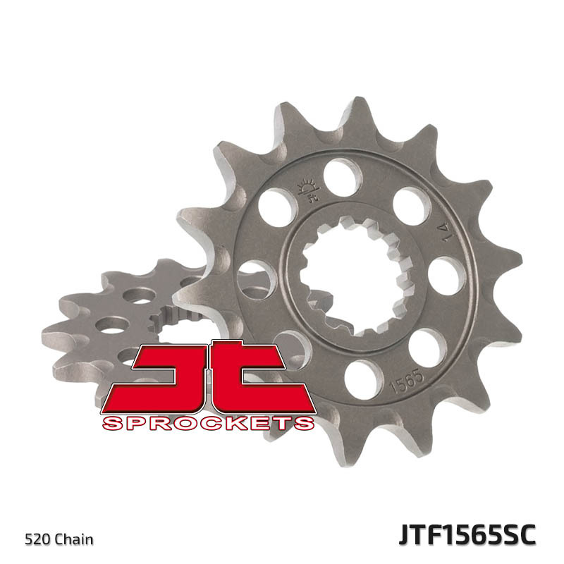JT SPROCKETS Steel Self-Cleaning Front Sprocket 1565 - 520
