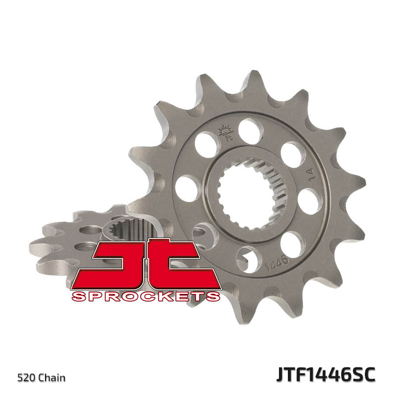 JT SPROCKETS Steel Self-Cleaning Front Sprocket 1446 - 520