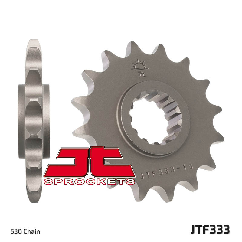 JT SPROCKETS Steel Standard Front Sprocket 333 - 530, Size 100 mm, Size 100 mm