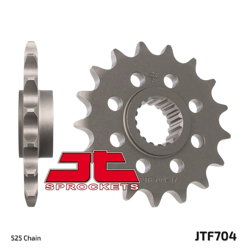 JT SPROCKETS Standard stålhjul 704 - 525