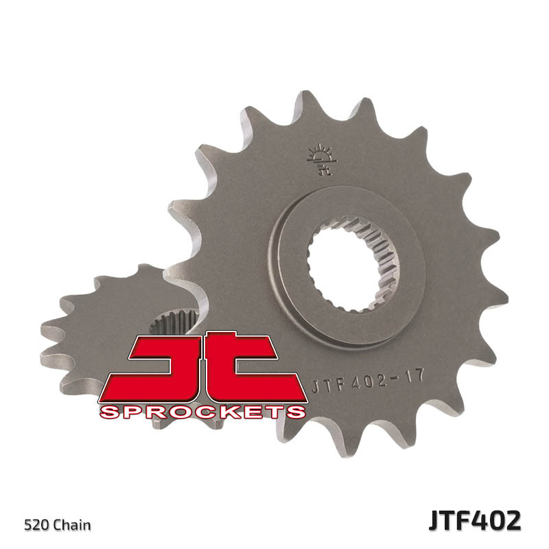 JT SPROCKETS Steel Standard Front Sprocket 402 - 520, Size 100 mm, Size 100 mm