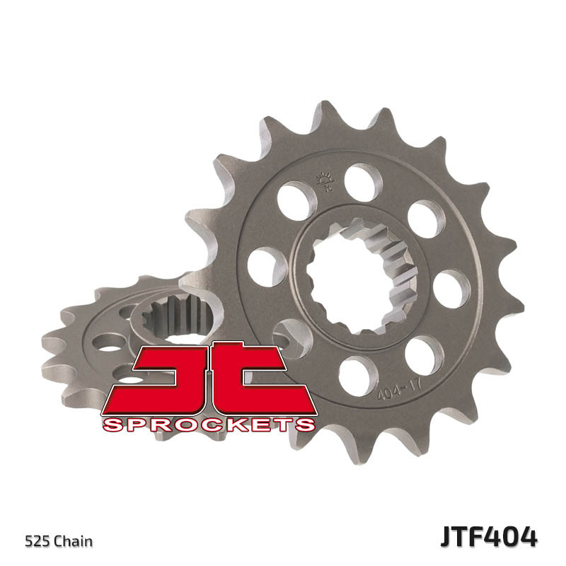JT SPROCKETS Steel Standard Front Sprocket 404 - 525, Size 105 cm, Size 105 cm