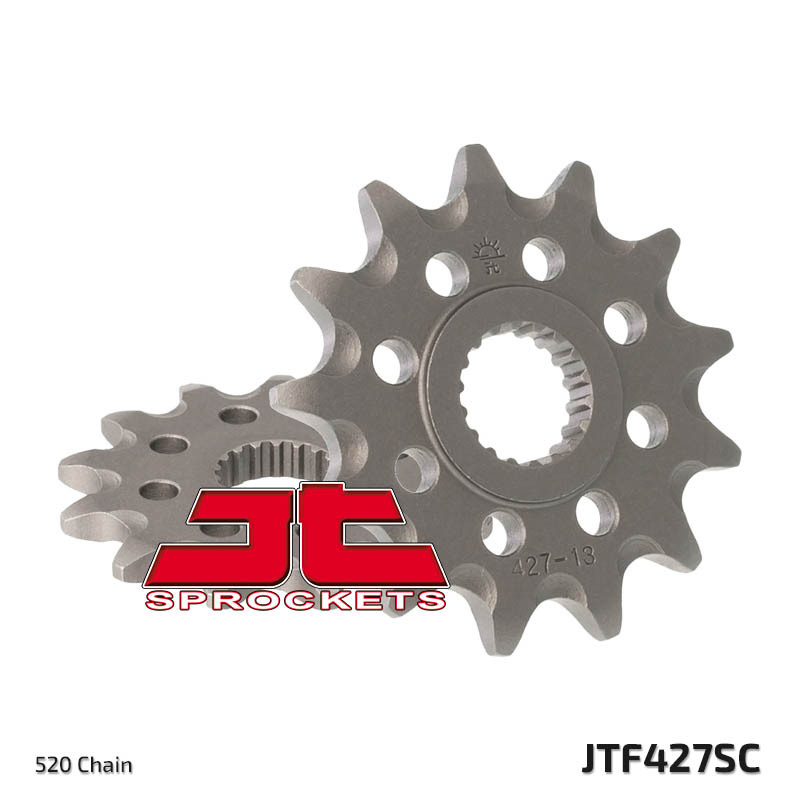 JT SPROCKETS Steel Self-Cleaning Front Sprocket 427 - 520