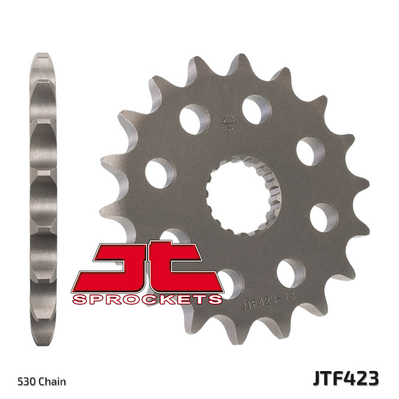 JT SPROCKETS Steel Standard Front Sprocket 423 - 530