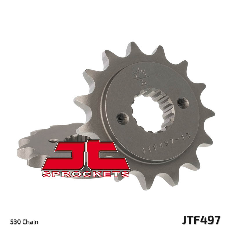 JT SPROCKETS Steel Standard Front Sprocket 497 - 530, Size 100 mm, Size 100 mm