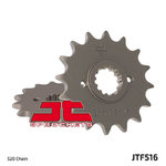 JT SPROCKETS Standard-Stahlkettenrad 516 - 520