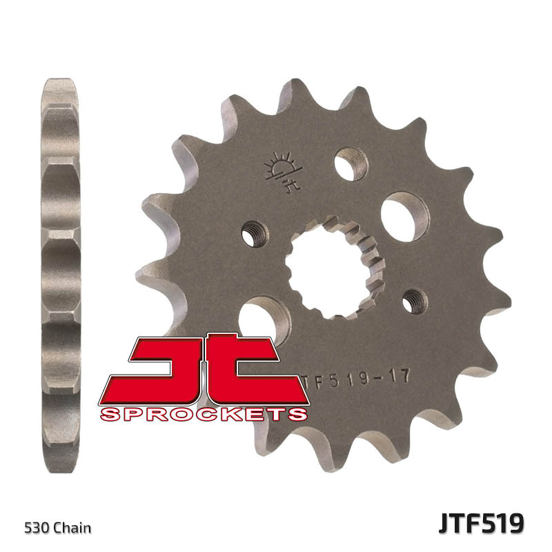 JT SPROCKETS Steel Standard Front Sprocket 519 - 530