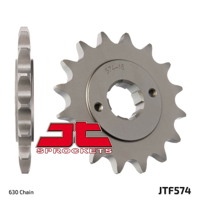 JT SPROCKETS Steel Standard Front Sprocket 574 - 520, Size 100 mm, Size 100 mm
