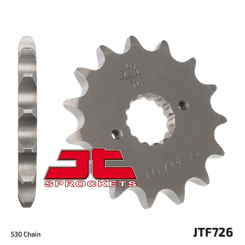 JT SPROCKETS Steel Standard Front Sprocket 726 - 520, Size 100 mm, Size 100 mm