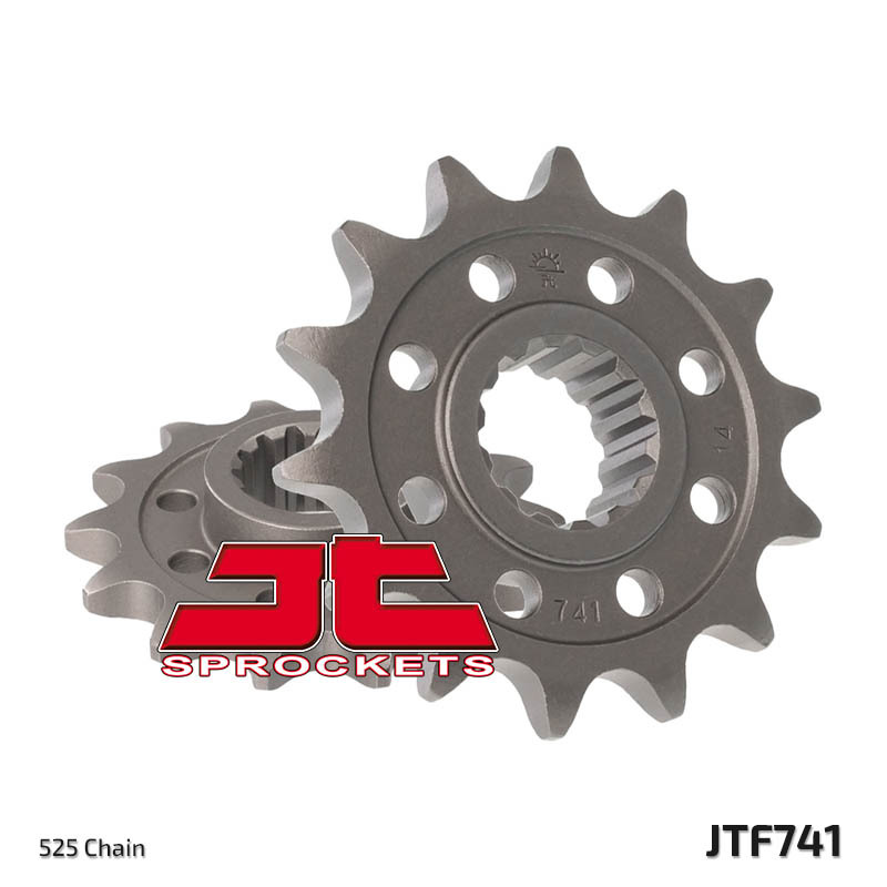 JT SPROCKETS Steel Standard Front Sprocket 741 - 525