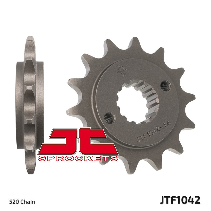 JT SPROCKETS Steel Standard Front Sprocket 1042 - 520