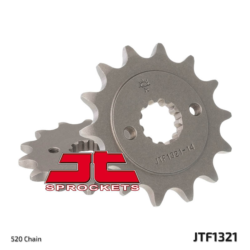 JT SPROCKETS Steel Standard Front Sprocket 1321 - 520