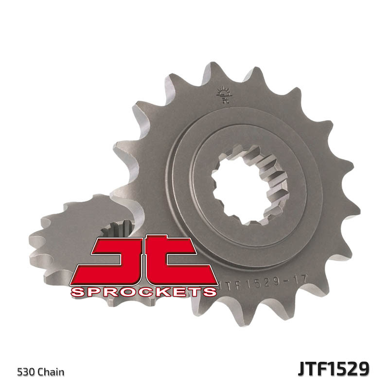 JT SPROCKETS Steel Standard Front Sprocket 1529 - 525, Size 100 mm, Size 100 mm