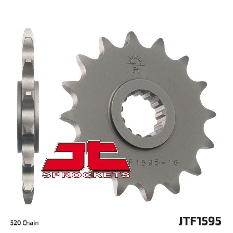 JT SPROCKETS Steel Standard Front Sprocket 1595 - 520