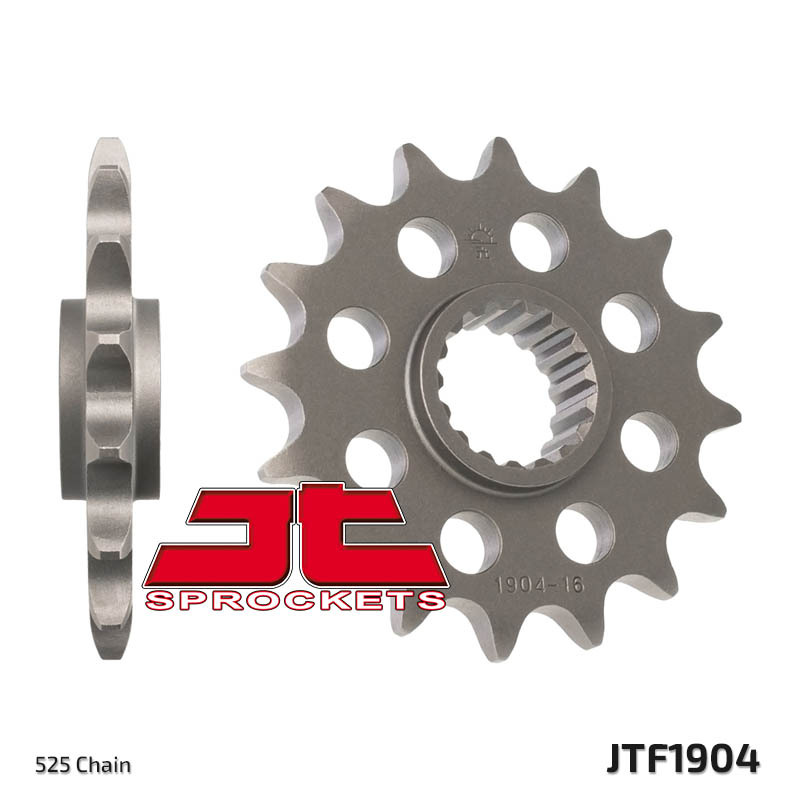 JT SPROCKETS Steel Standard Front Sprocket 1904 - 525
