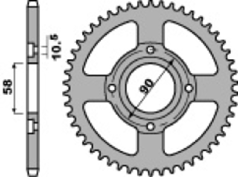 PBR Couronne acier standard 269 - 428