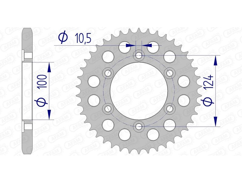 AFAM Couronne AFAM aluminium 51609