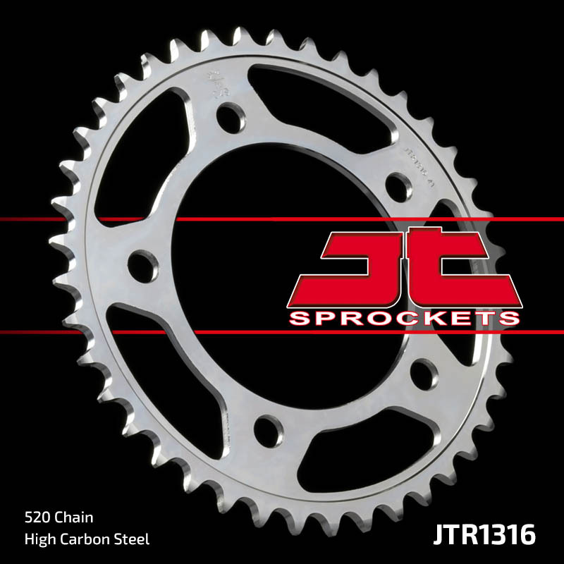 JT SPROCKETS Steel Standard Rear Sprocket 1316 - 520