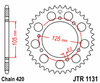 JT SPROCKETS Corona de acero estándar 1131 - 420