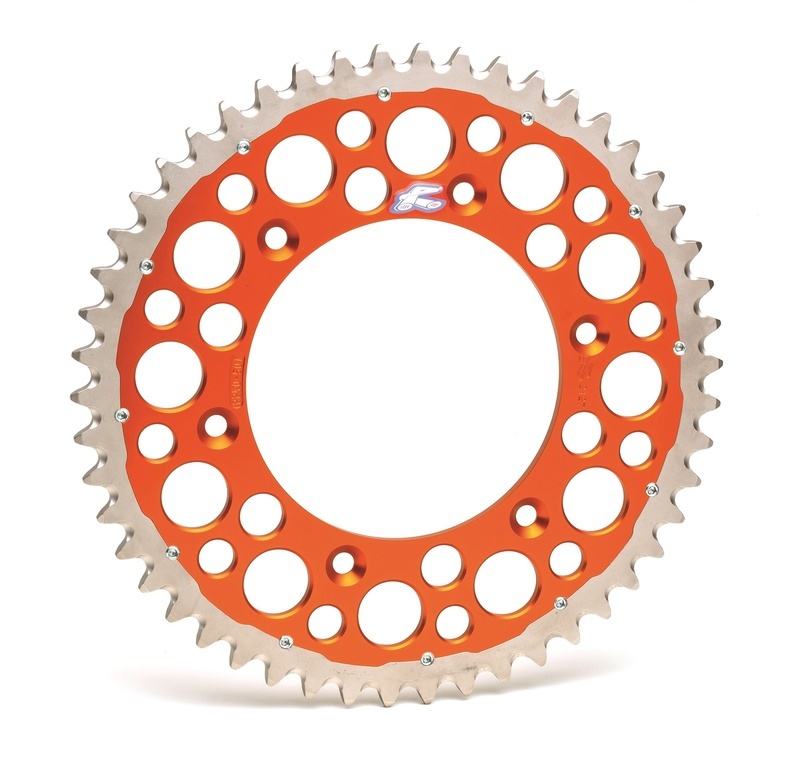 Renthal 480 415 40P OR Rear Sprockets   Orange / 40T