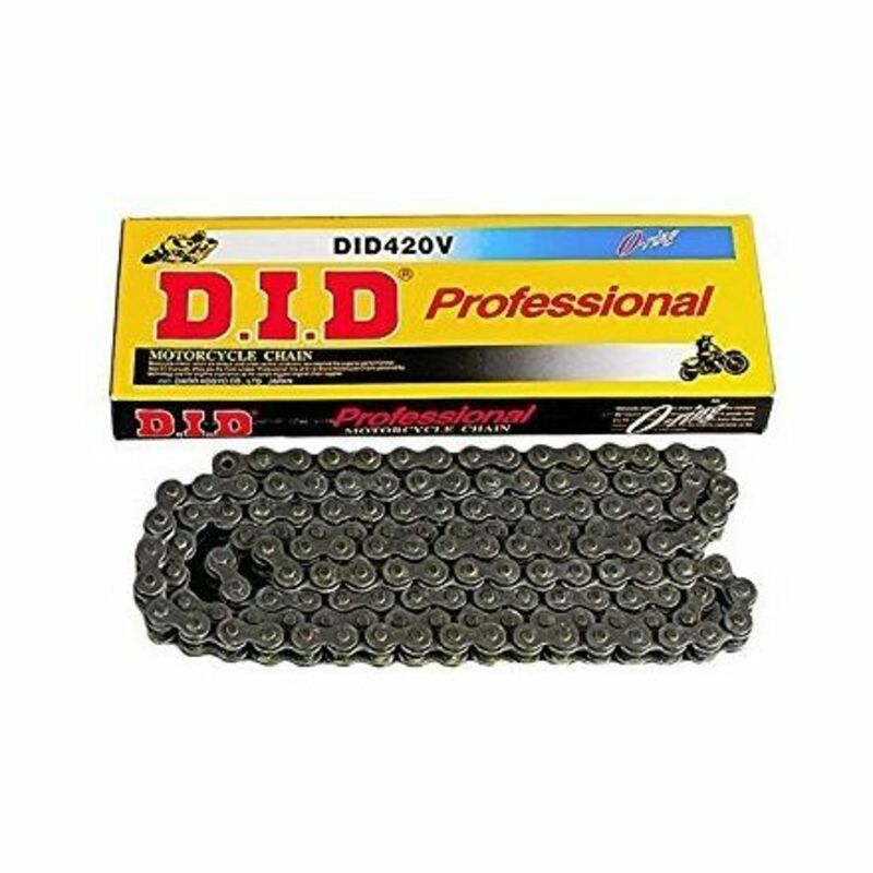 D.I.D 420D Drive Chain 420, black, black