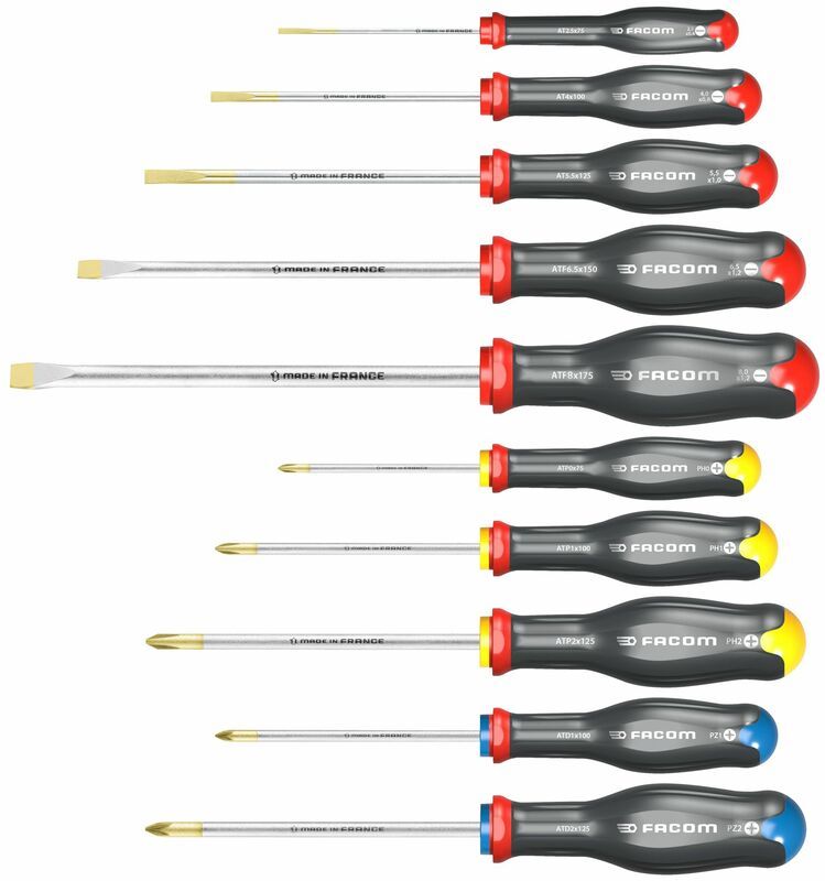 Facom Juego de 10 destornilladores Protwist®