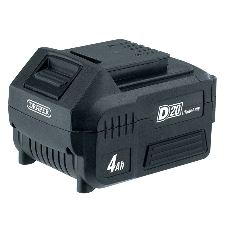 DRAPER D20 20V 4.0Ah Lithium-Ion Battery