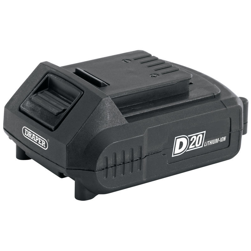 DRAPER D20 20V 2.0Ah Lithium-Ion Battery