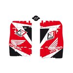 Blackbird Radiator Louvers Graphic Kit Red Honda CRF250R