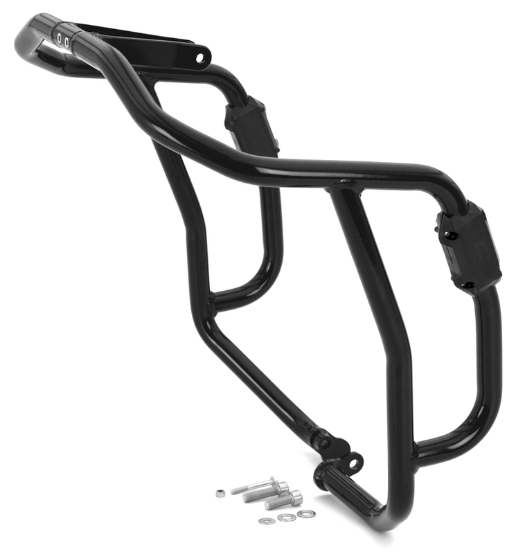 Barras protectoras BIHR Trail Crash Bar Aluminio Negro AJP PR7