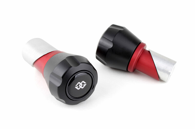 GILLES Protections fourche et bras oscillant (axe de roue) GILLES TOOLING GTA noir/rouge Suzuki GSF 1250 Bandit, taille 80 mm