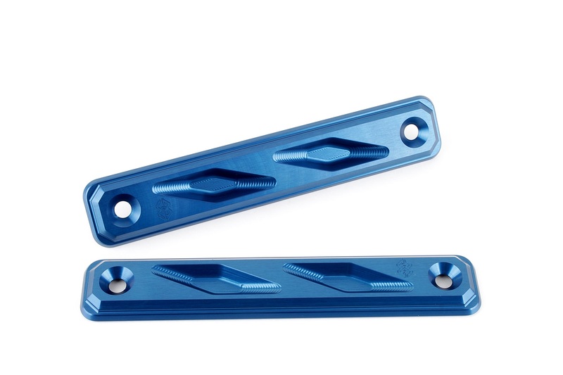 GILLES TOOLING Side Radiator Guard Blue Yamaha MT-03, blue