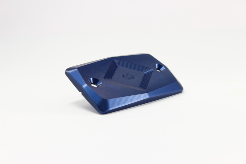 GILLES TOOLING Front Brake Fluid Contenair Cover Blue Suzuki, red, Size 80 mm, red, Size 80 mm