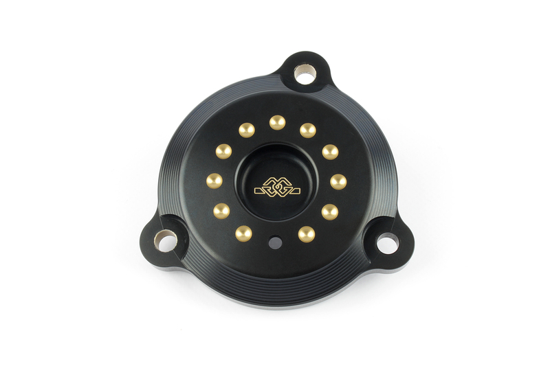 GILLES TOOLING Belt Pulley Cover Black Yamaha T-Max 530/560, black