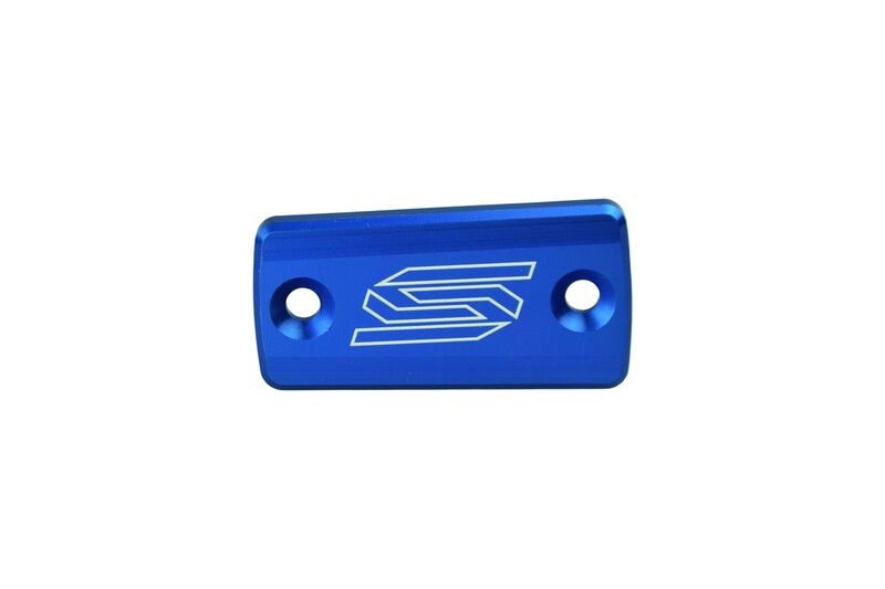 SCAR Front Master Cylinder Cover Blue Husqvarna, Size 70 mm, Size 70 mm