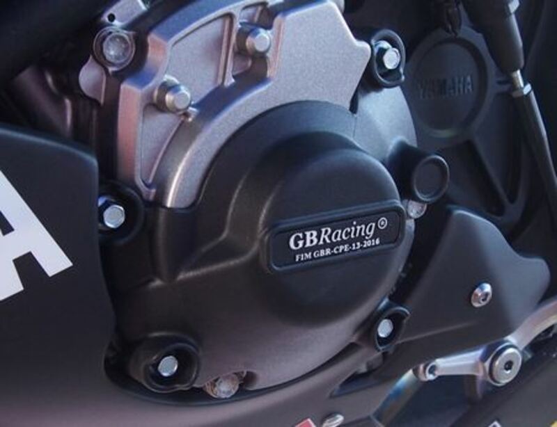 GB Racing Svart generatorskydd Yamaha R1 15-17