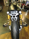 Access Design Soporte de placa de arco de rueda negro Triumph Thruxton 1200