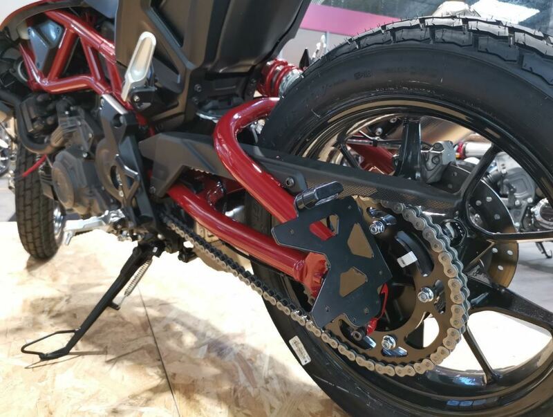 Support de plaque indian ftr 1200 deals