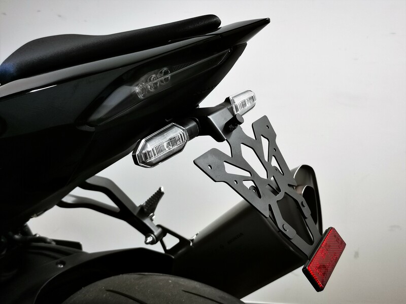 V PARTS License Plate Holder Black Honda CBR-1000RR, black