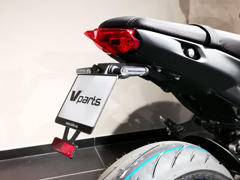 V PARTS Plate Holder Black - Yamaha MT-09, black