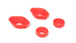 XTRIG Harter roter Elastomer-PHDS-Abstandhalter