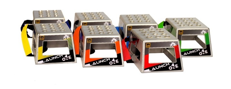 Fresco Startblock Launch One blau