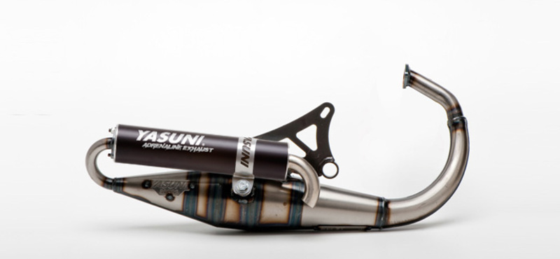 YASUNI Z series Full Exhaust System - Black Aluminium, black