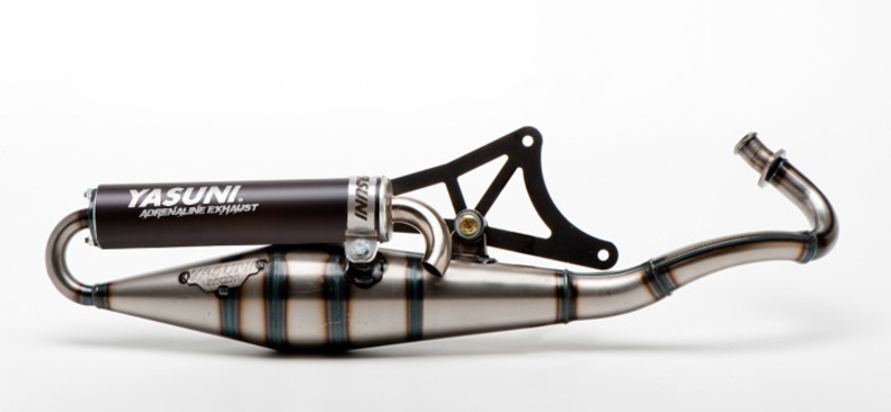 YASUNI Z series Full Exhaust System - Black Aluminium, black