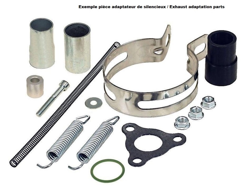 TECNIUM MUFFLER ADAPTOR FOR RIEJU