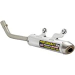 PRO CIRCUIT 304 Muffler Brushed Aluminum/Stainless Steel End Cap KTM/Husqvarna