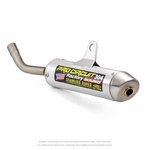 PRO CIRCUIT Silenciador 304 tapón de aluminio cepillado/acero inoxidable KTM/Husqvarna