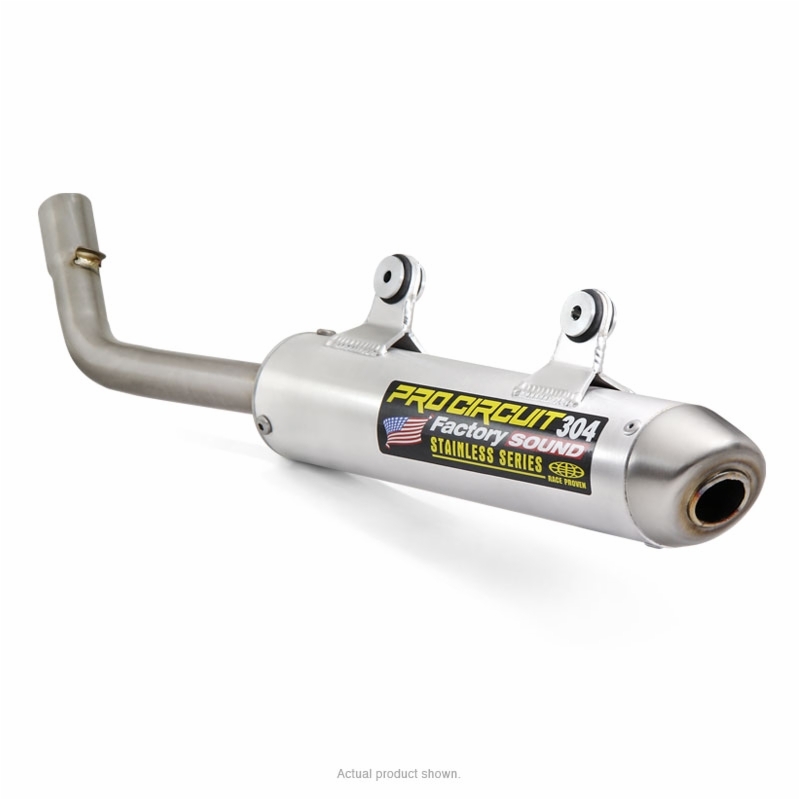 PRO CIRCUIT Silencieux 304 alu brossé/casquette inox KTM