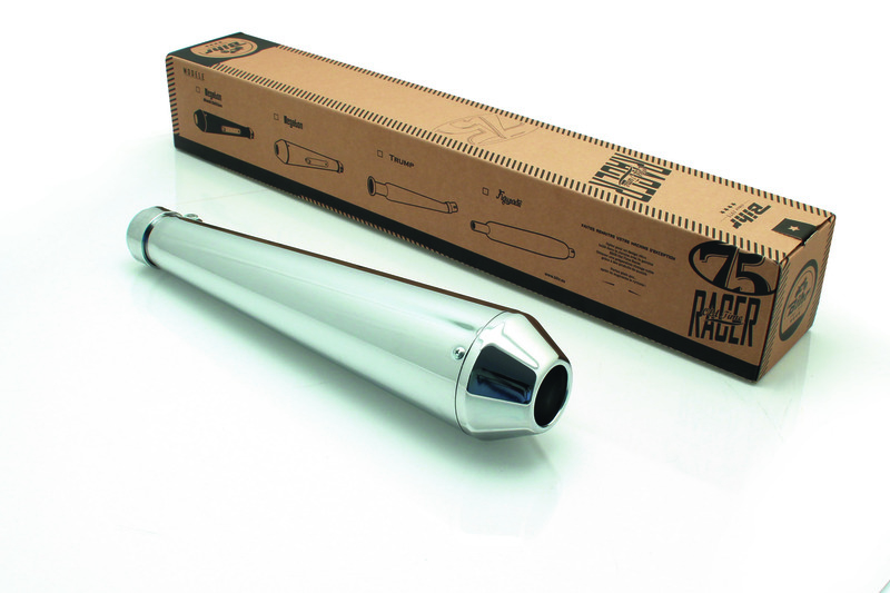 V PARTS Vintage Series Megaton Chromed Universal Muffler