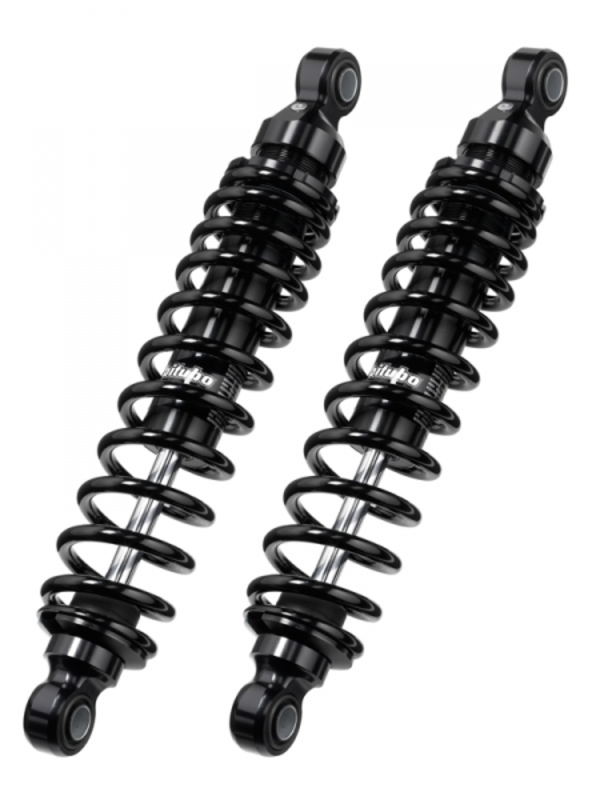 BITUBO WMB02V2 Twin Rear Shock Absorbers - Black, black